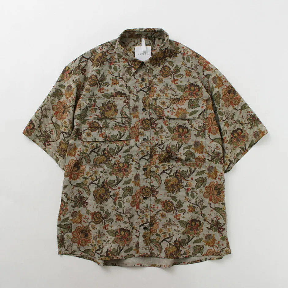 Shirts^JUGEM / Printed Dry Cargo Shirt flower