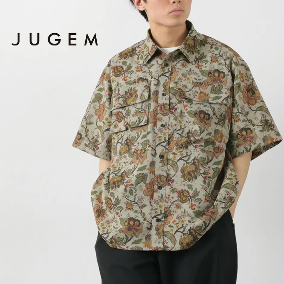Shirts^JUGEM / Printed Dry Cargo Shirt flower
