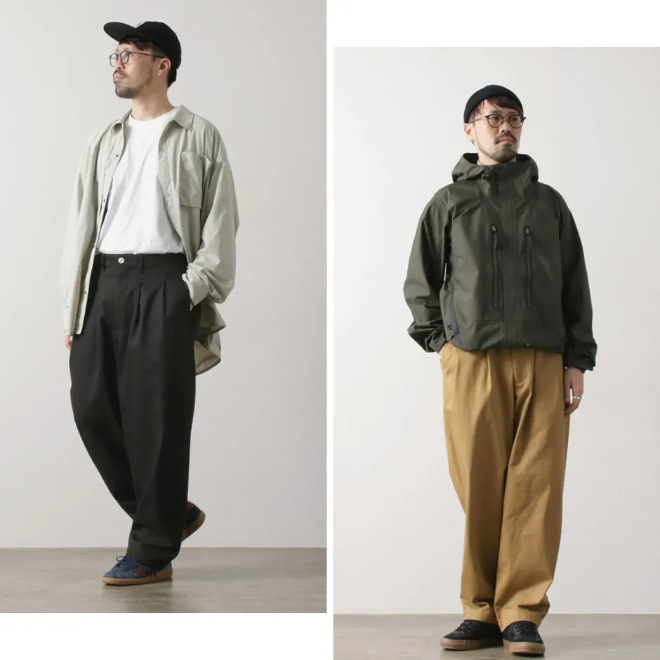 Trousers^KELEN / 2 Tuck Cocoon Trousers