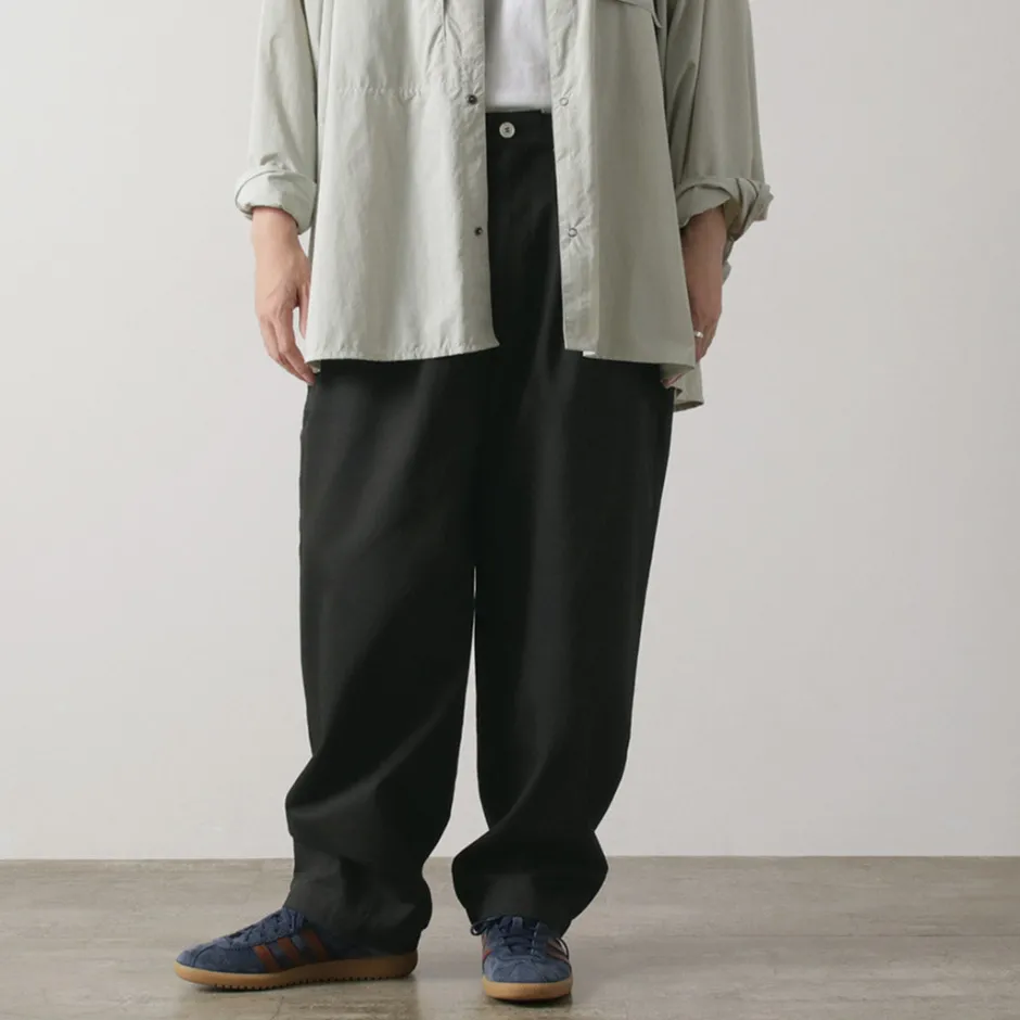 Trousers^KELEN / 2 Tuck Cocoon Trousers