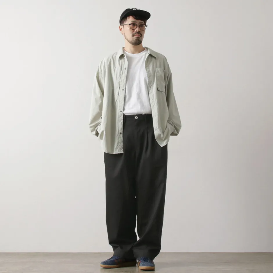 Trousers^KELEN / 2 Tuck Cocoon Trousers