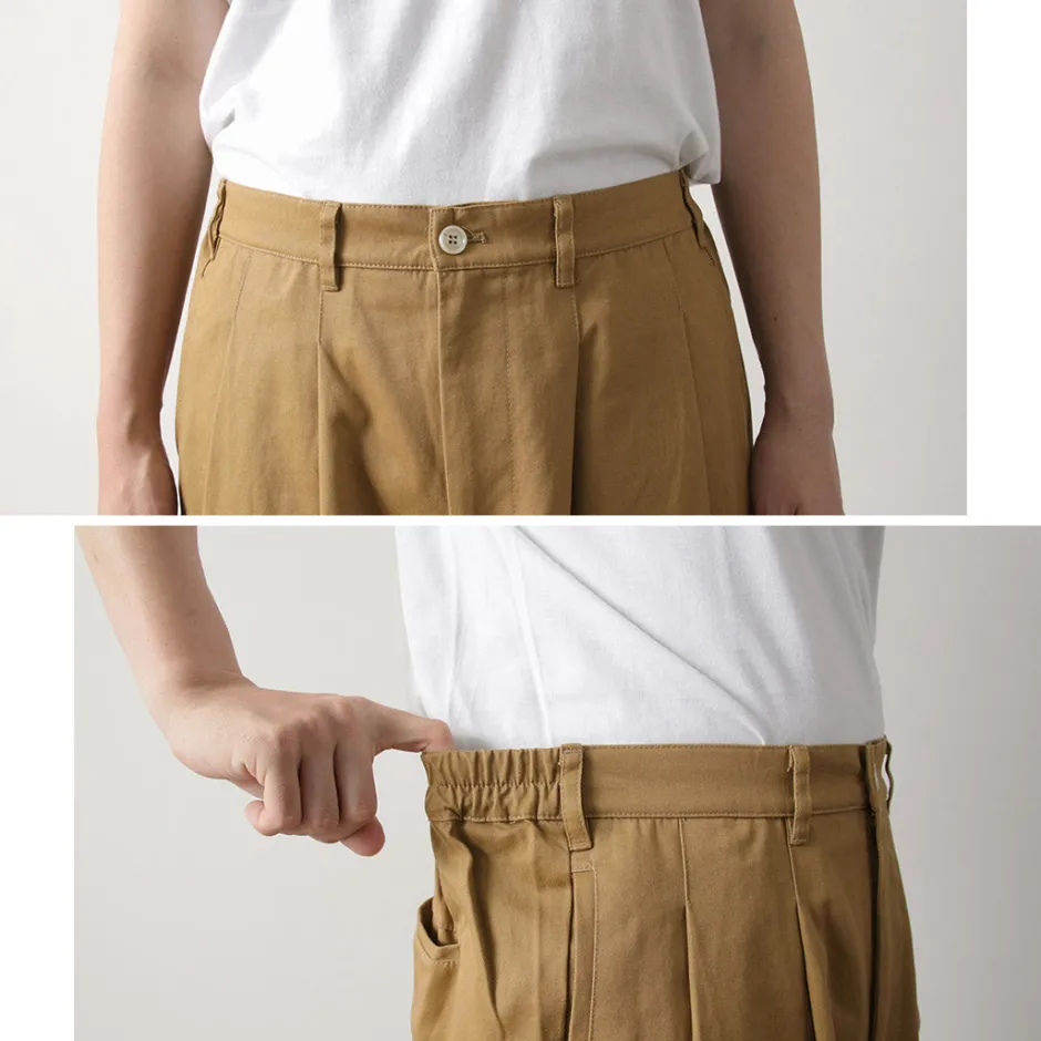 Trousers^KELEN / 2 Tuck Cocoon Trousers