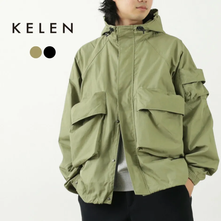 Jackets^KELEN / Big Pocket Hooded Jacket