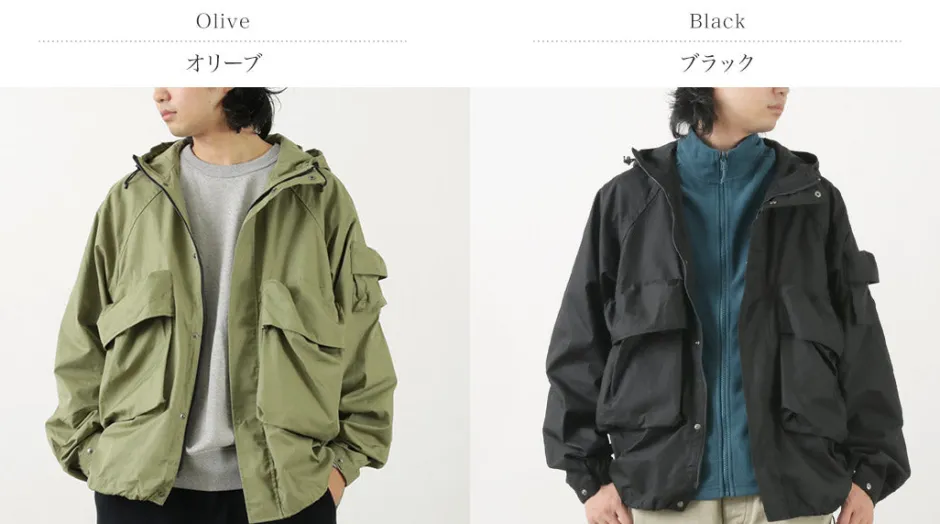 Jackets^KELEN / Big Pocket Hooded Jacket
