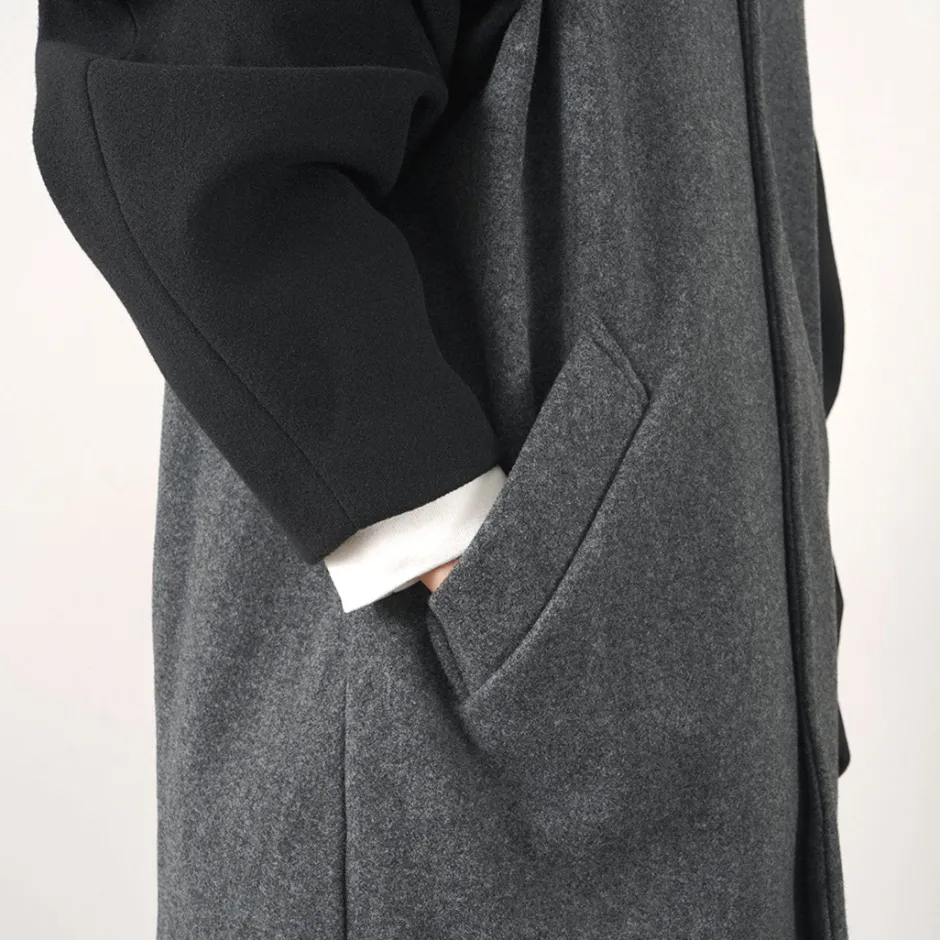 Jackets^KELEN / Collarless Egg Jacket