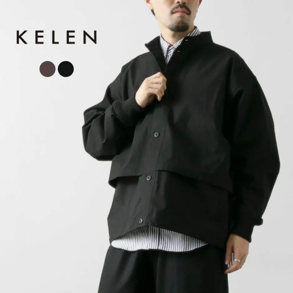 Jackets^KELEN / Layering Ribbed Shirt Jacket