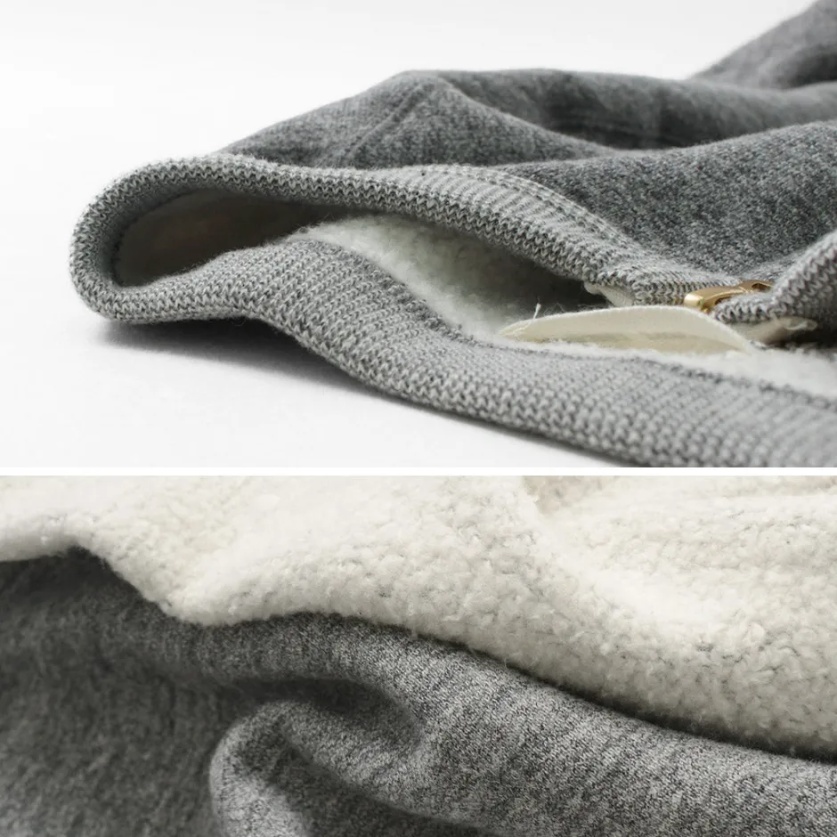 Cardigans^KEPANI / Crew Neck Full Zip Sweat Jacket