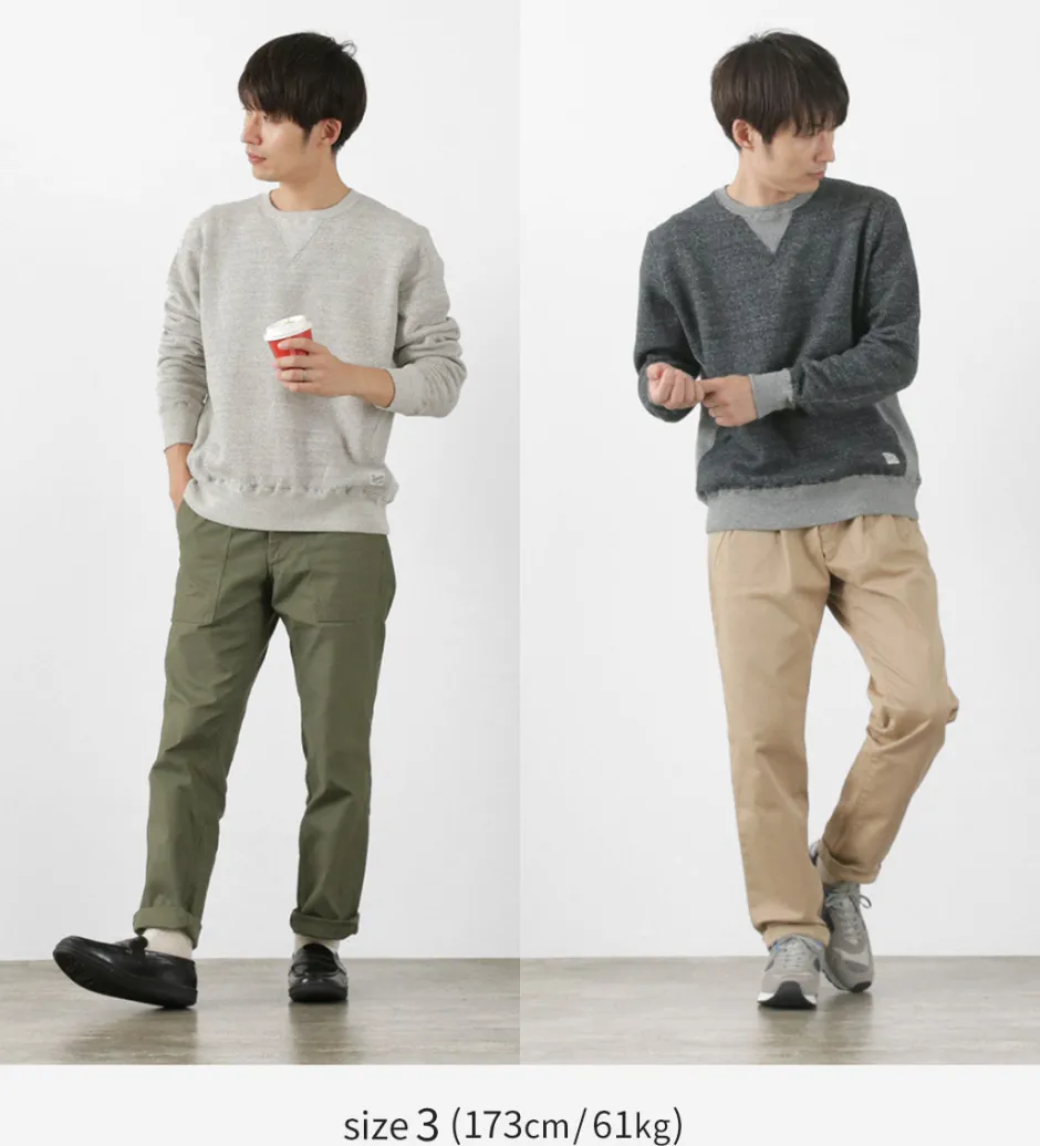 Sweatshirts^KEPANI / Crew Neck Set-In Sleeve Sweatshirt