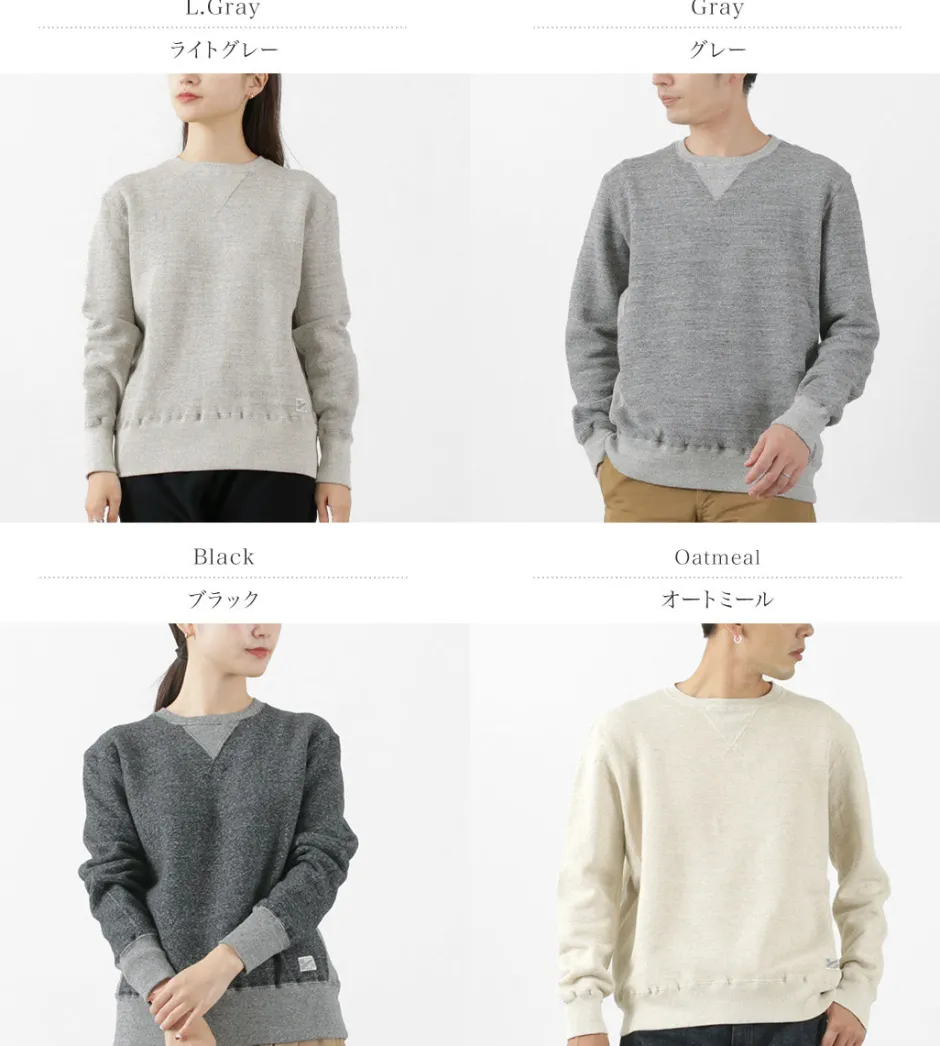 Sweatshirts^KEPANI / Crew Neck Set-In Sleeve Sweatshirt