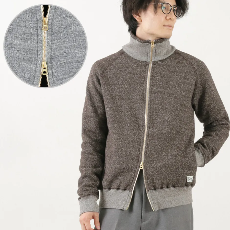 Sweatshirts^KEPANI / Great Smoky Raffybrushed-lining stand neck sweatshirt jacket