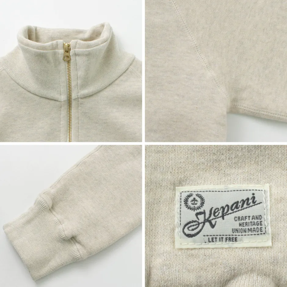 Sweatshirts^KEPANI / Great Smoky Raffybrushed-lining stand neck sweatshirt jacket