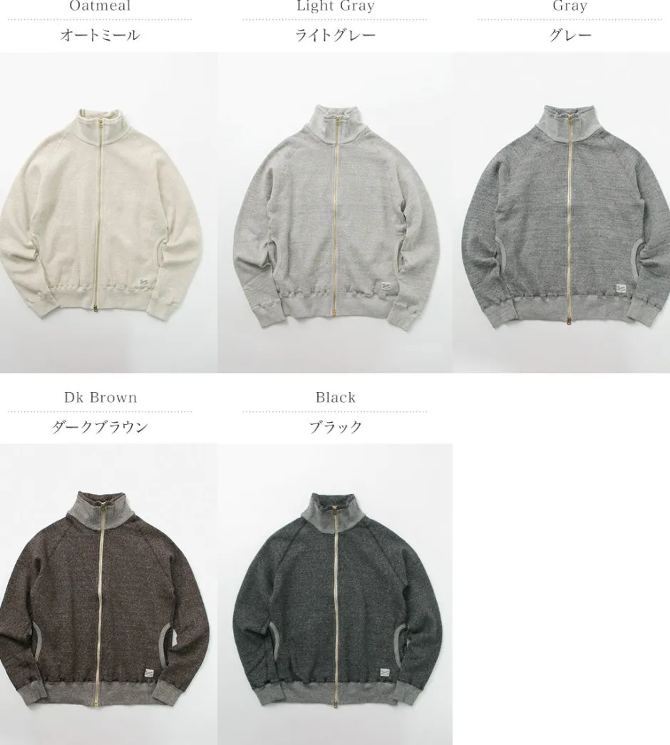 Sweatshirts^KEPANI / Great Smoky Raffybrushed-lining stand neck sweatshirt jacket