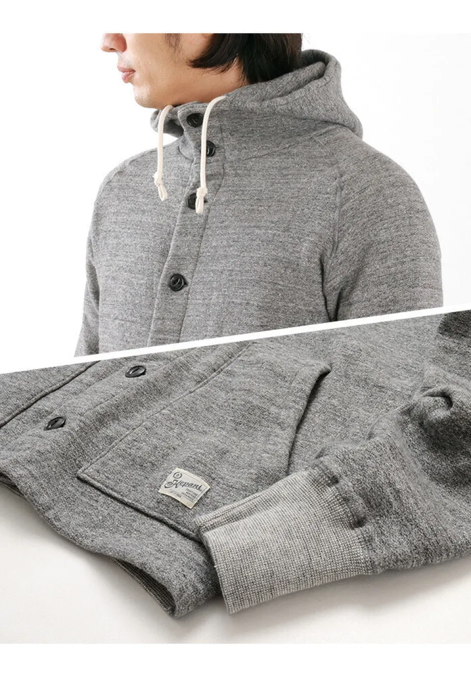 Sweatshirts^KEPANI / Honolulu / Hooded Sweatshirt Cardigan