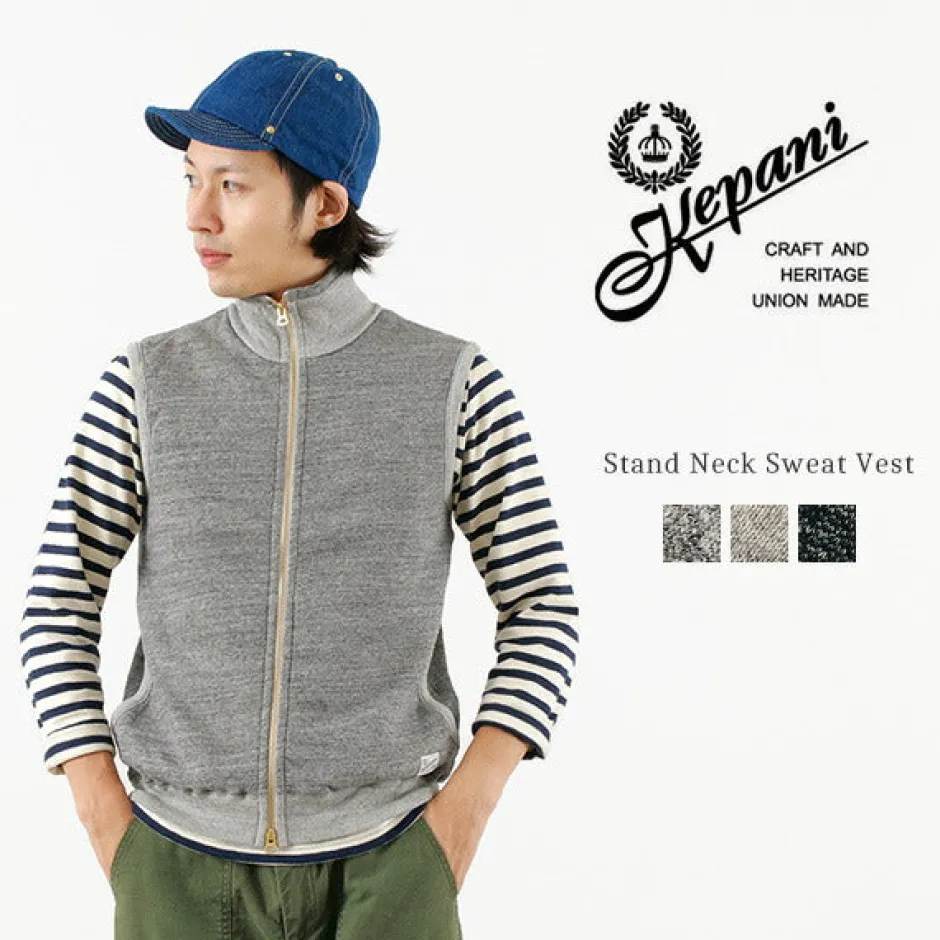 Sweatshirts^KEPANI / Pinnacle Park Stand Up Neck Sweatshirt Vest