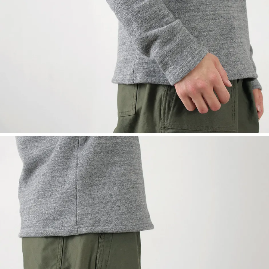 Sweatshirts^KEPANI / Raffy brushed lining Boat Neck Sweatshirt Basque Shirt