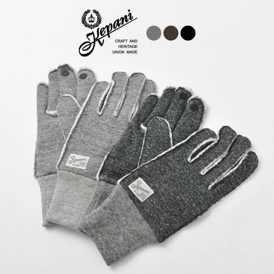 Gloves^KEPANI / Raffy brushed-lining Sweat Gloves