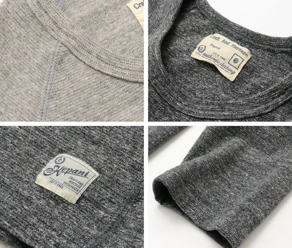 T-Shirts^KEPANI / Raffy Spun Milled 7/10 Sleeve T-Shirt
