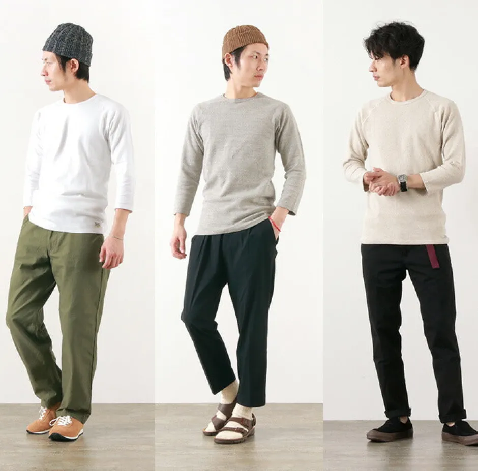 T-Shirts^KEPANI / Raffy Spun Milled 7/10 Sleeve T-Shirt