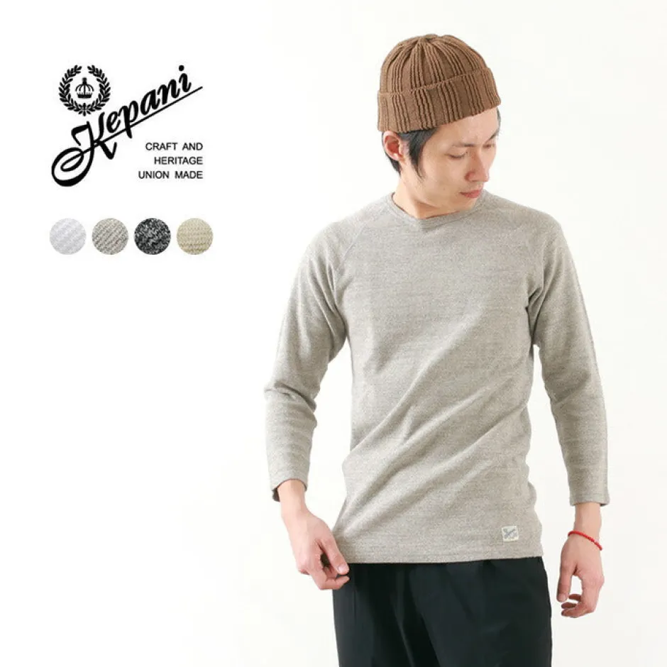 T-Shirts^KEPANI / Raffy Spun Milled 7/10 Sleeve T-Shirt