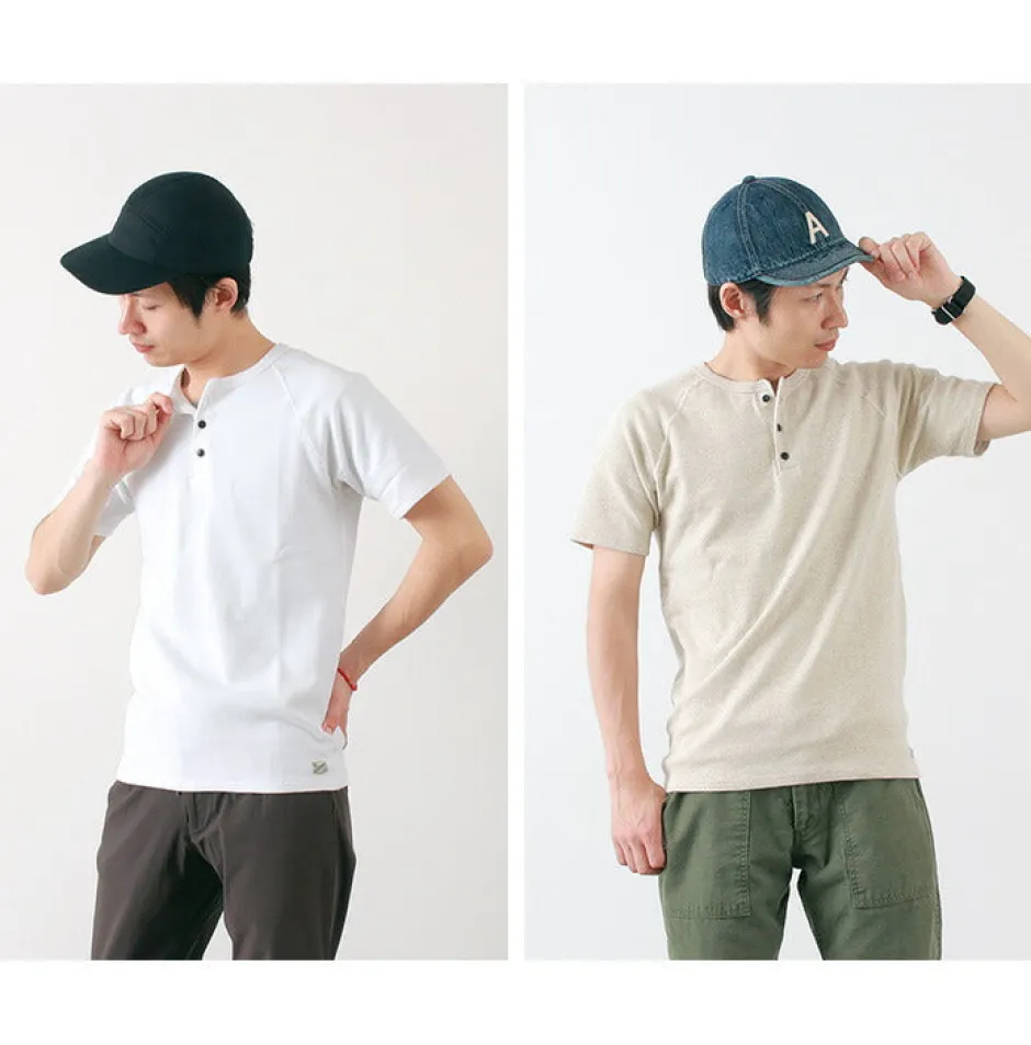 T-Shirts^KEPANI / Raffy Spun Milled Henry Neck T-Shirt