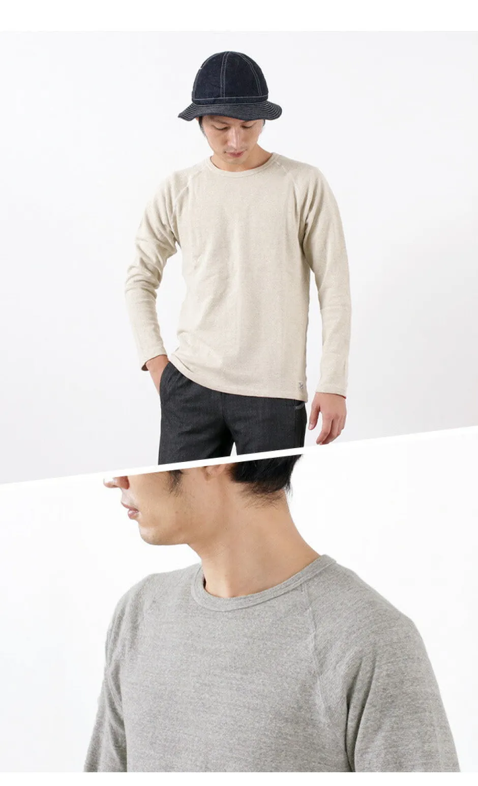 T-Shirts^KEPANI / Raffy Stretch Fleece Long Sleeve T-Shirt