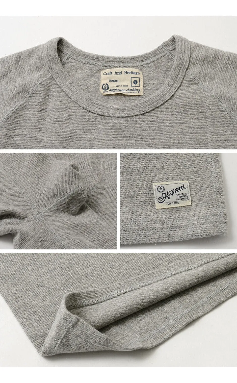 T-Shirts^KEPANI / Raffy Stretch Fleece Long Sleeve T-Shirt