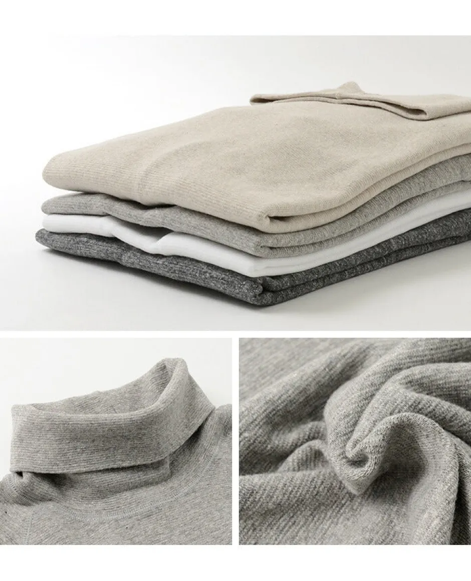 T-Shirts^KEPANI / Raffy Stretch Fleece Turtleneck Long Sleeve Tee