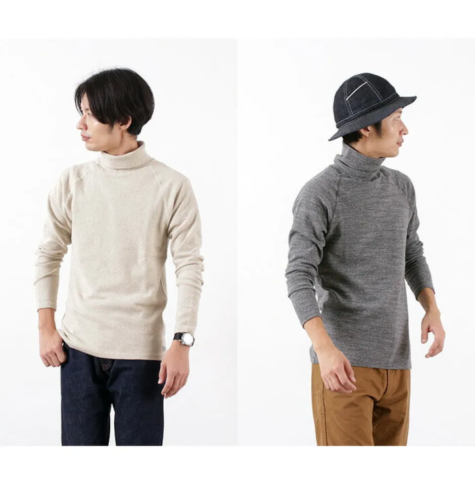 T-Shirts^KEPANI / Raffy Stretch Fleece Turtleneck Long Sleeve Tee