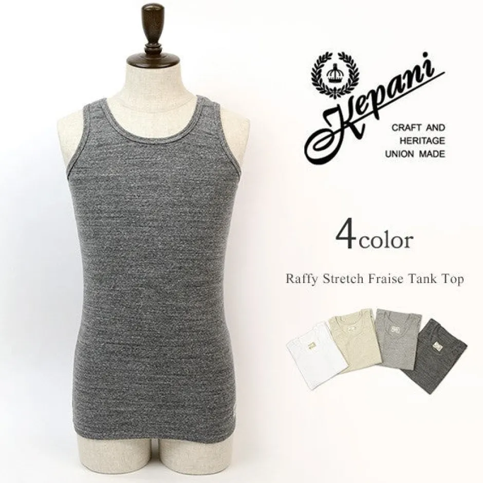 T-Shirts^KEPANI / Raffy stretch milling tank top