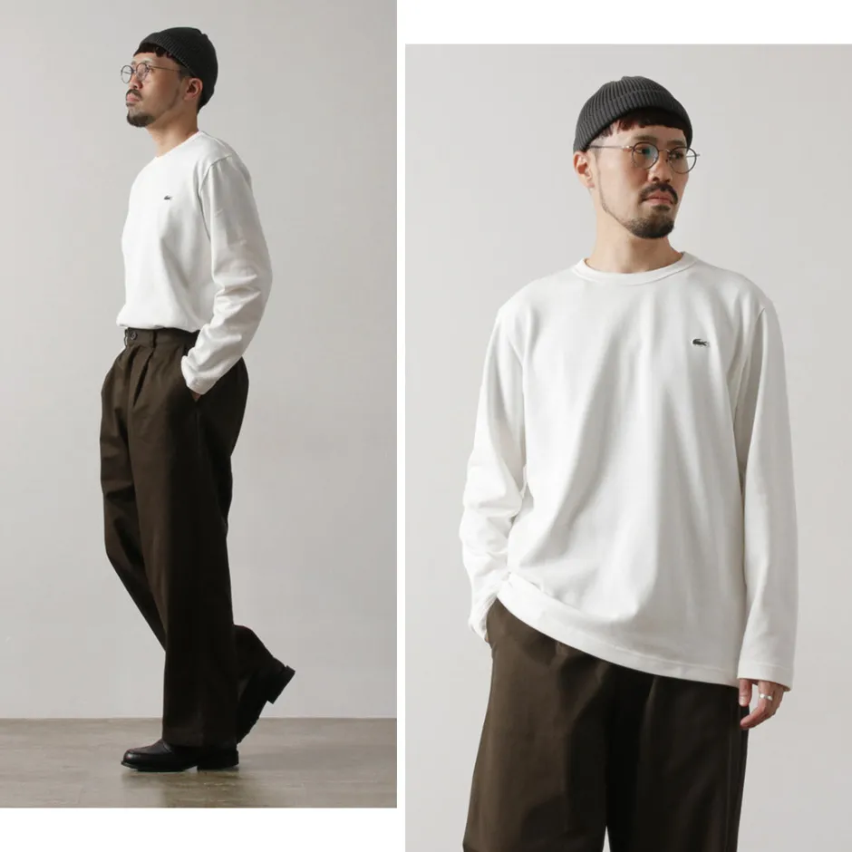 T-Shirts^LACOSTE / Classic Fit Pique Long Sleeve T-Shirt