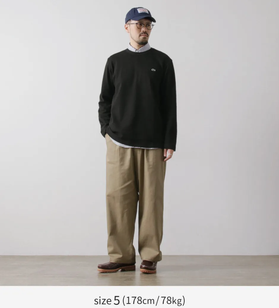T-Shirts^LACOSTE / Classic Fit Pique Long Sleeve T-Shirt