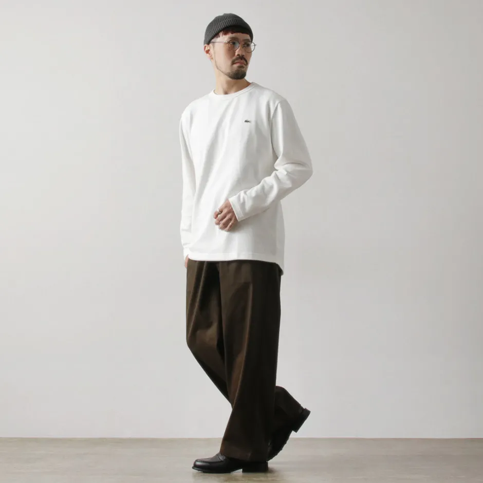 T-Shirts^LACOSTE / Classic Fit Pique Long Sleeve T-Shirt