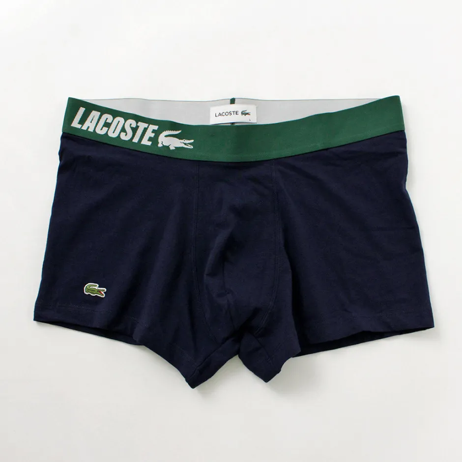 Underwear^LACOSTE / Logo design 3-pack boxer shorts