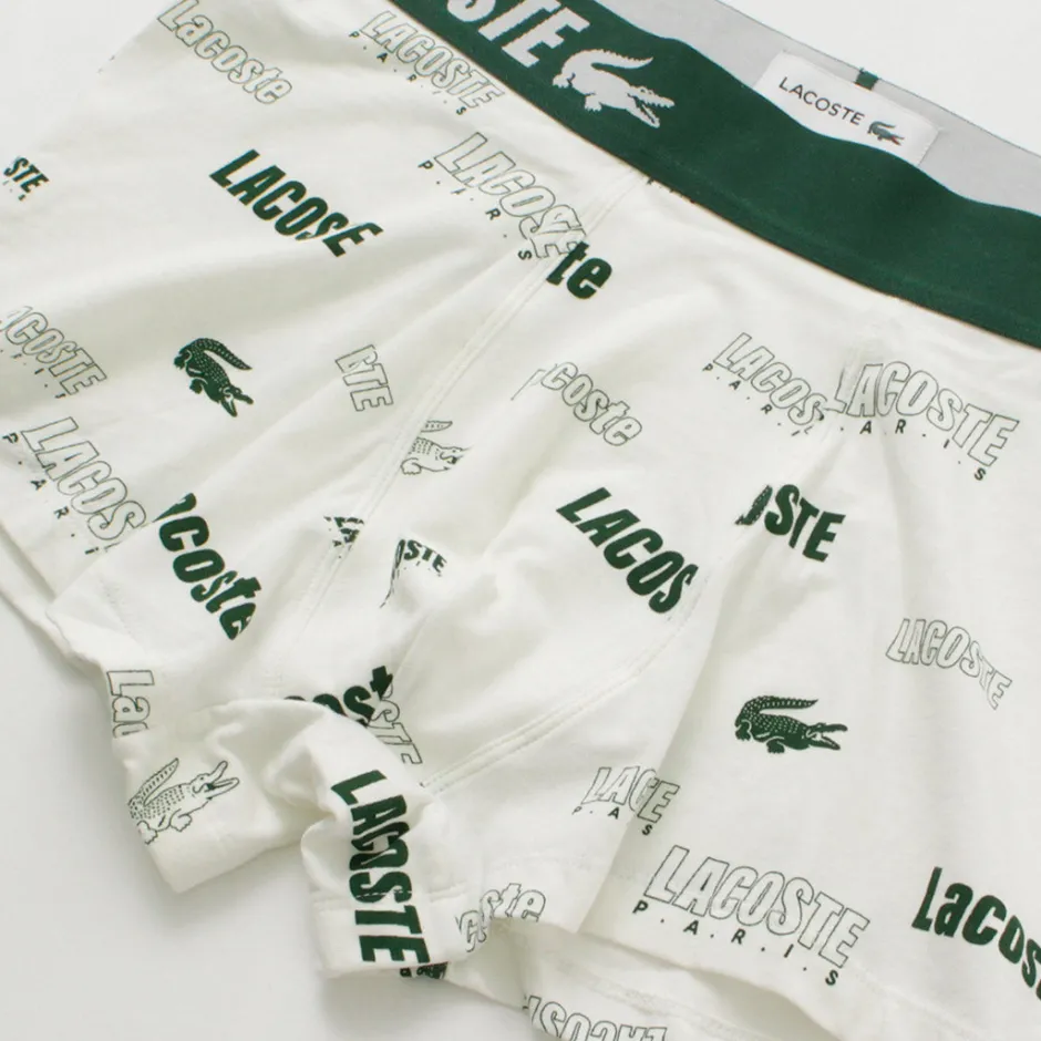 Underwear^LACOSTE / Logo design 3-pack boxer shorts