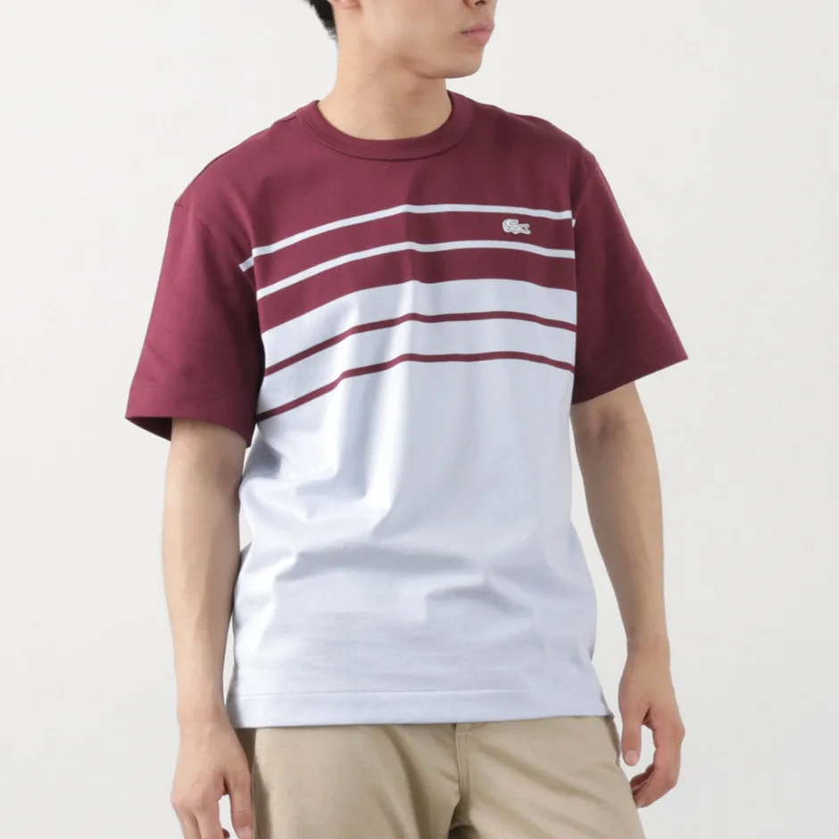 T-Shirts^LACOSTE / Stripe T-Shirt