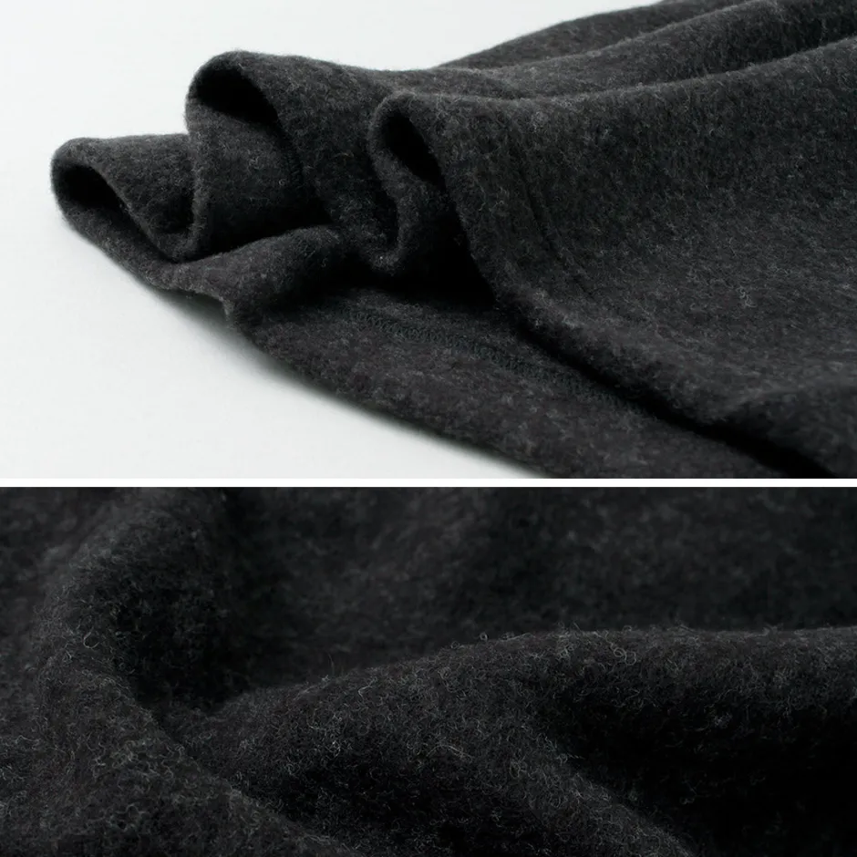 T-Shirts^LOCALINA MERIYASU / U-Neck Cashmere Blend Long Sleeve Inner