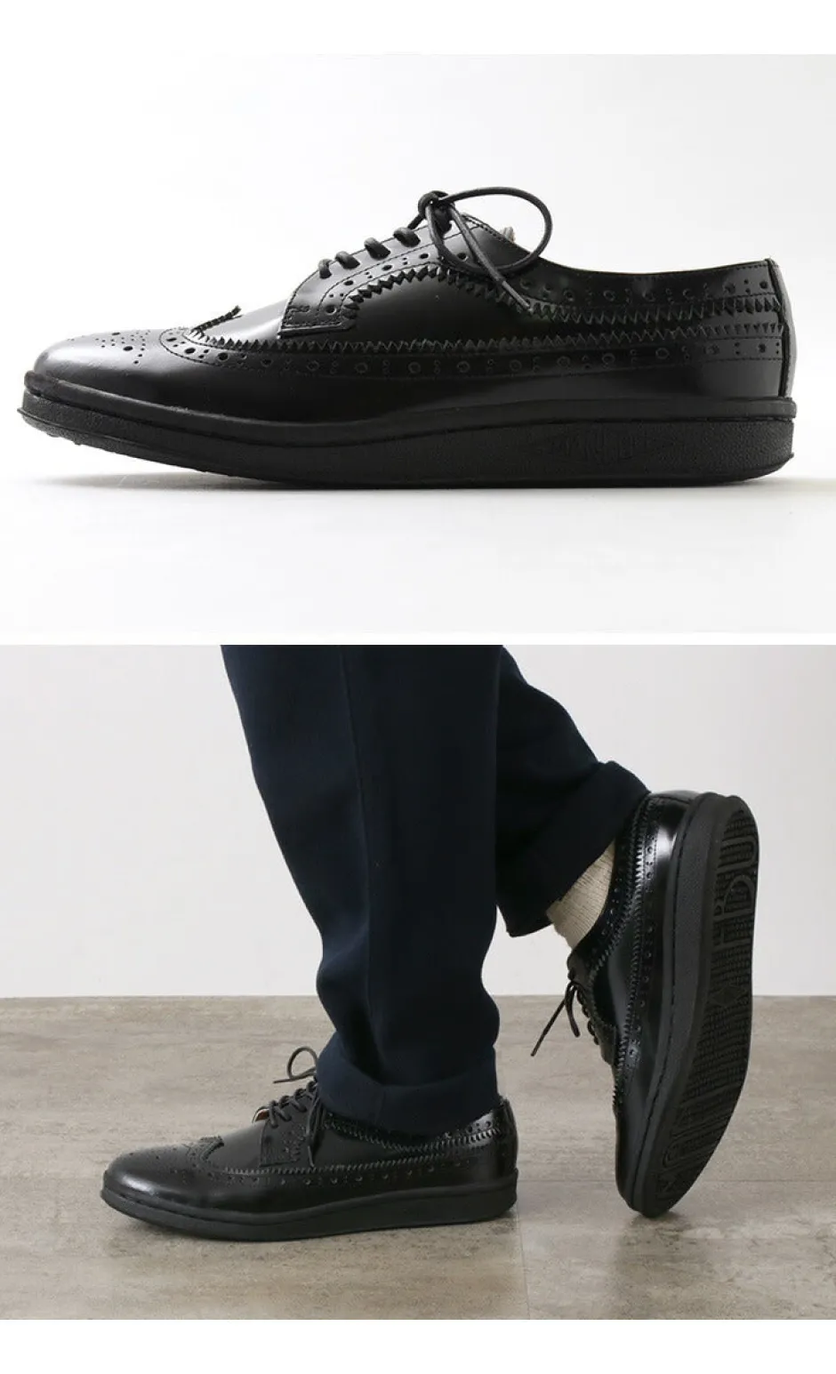 Leather Shoes & Boots^MANEBU / MNB-003 Leather Sneakers