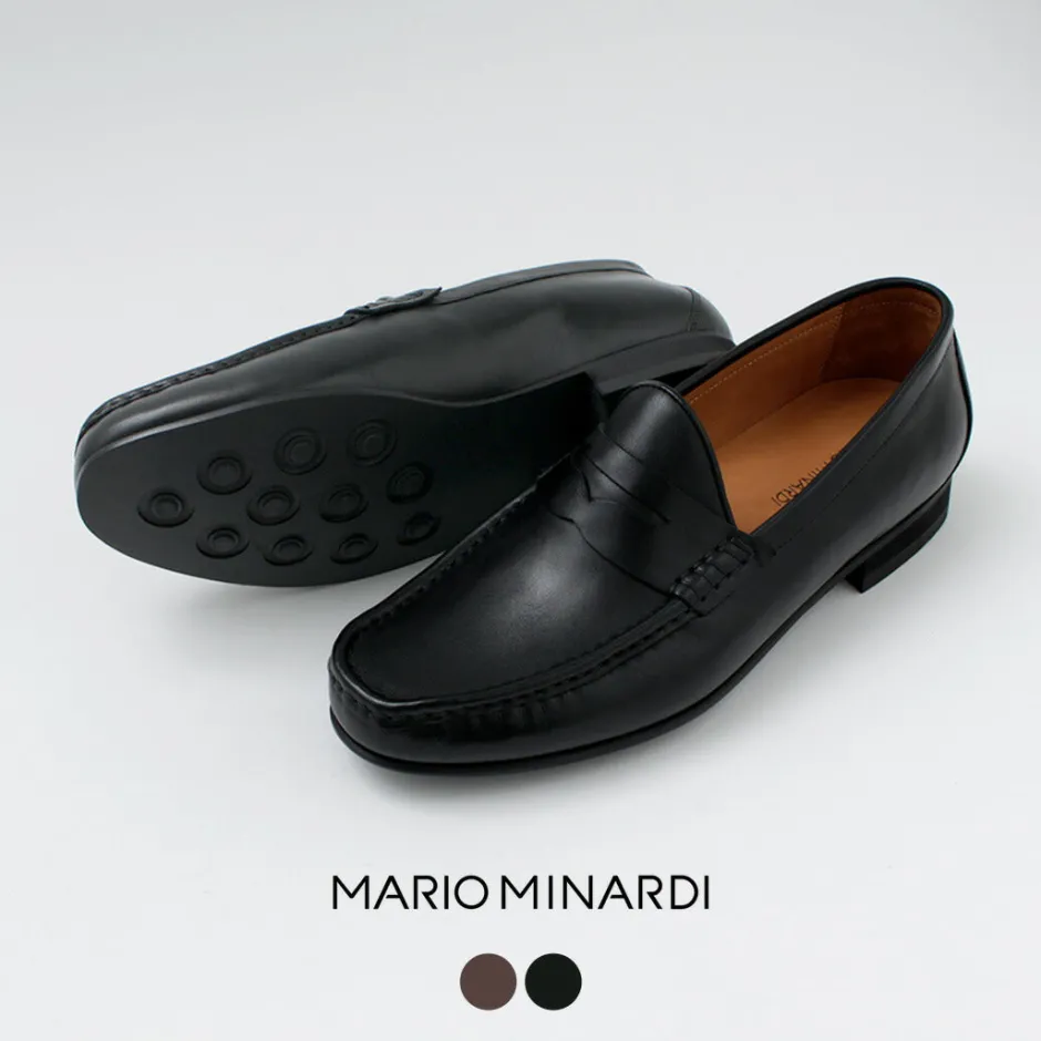 Leather Shoes & Boots^MARIO MINARDI / Coin Loafer