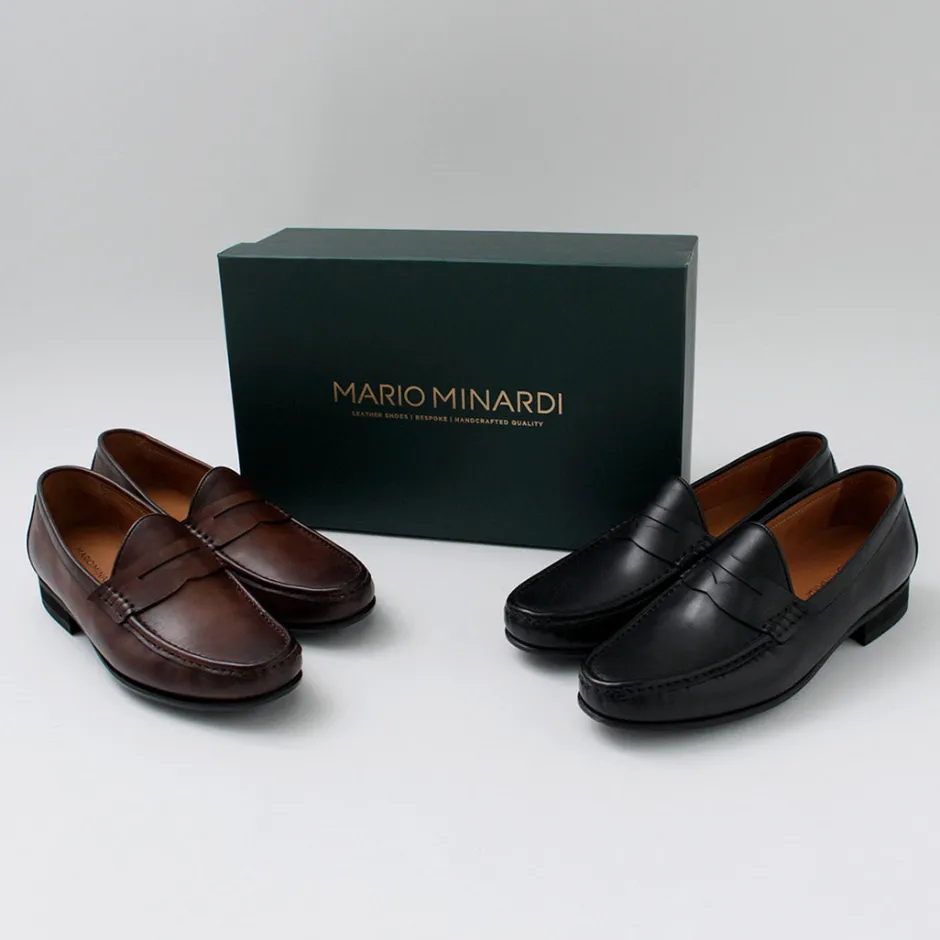 Leather Shoes & Boots^MARIO MINARDI / Coin Loafer