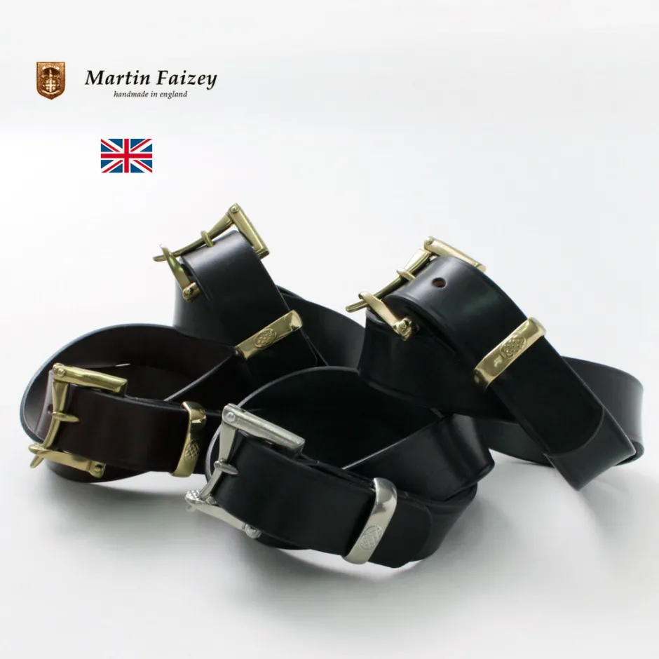 Belts^MARTIN FAIZEY / 1.5 inch (38mm) Quick Release Belt Leather Belt