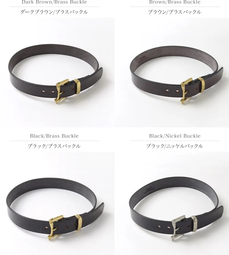 Belts^MARTIN FAIZEY / 1.5 inch (38mm) Quick Release Belt Leather Belt