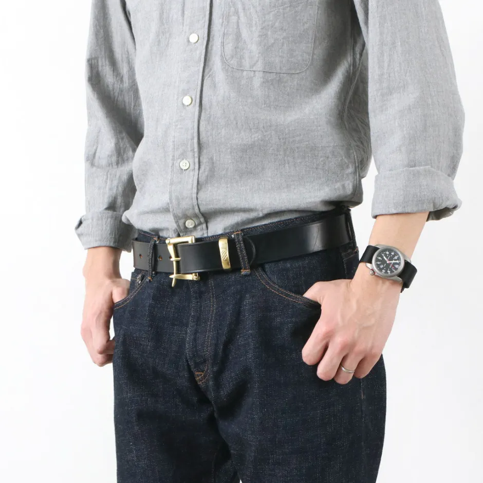 Belts^MARTIN FAIZEY / 1.5 inch (38mm) Quick Release Belt Leather Belt