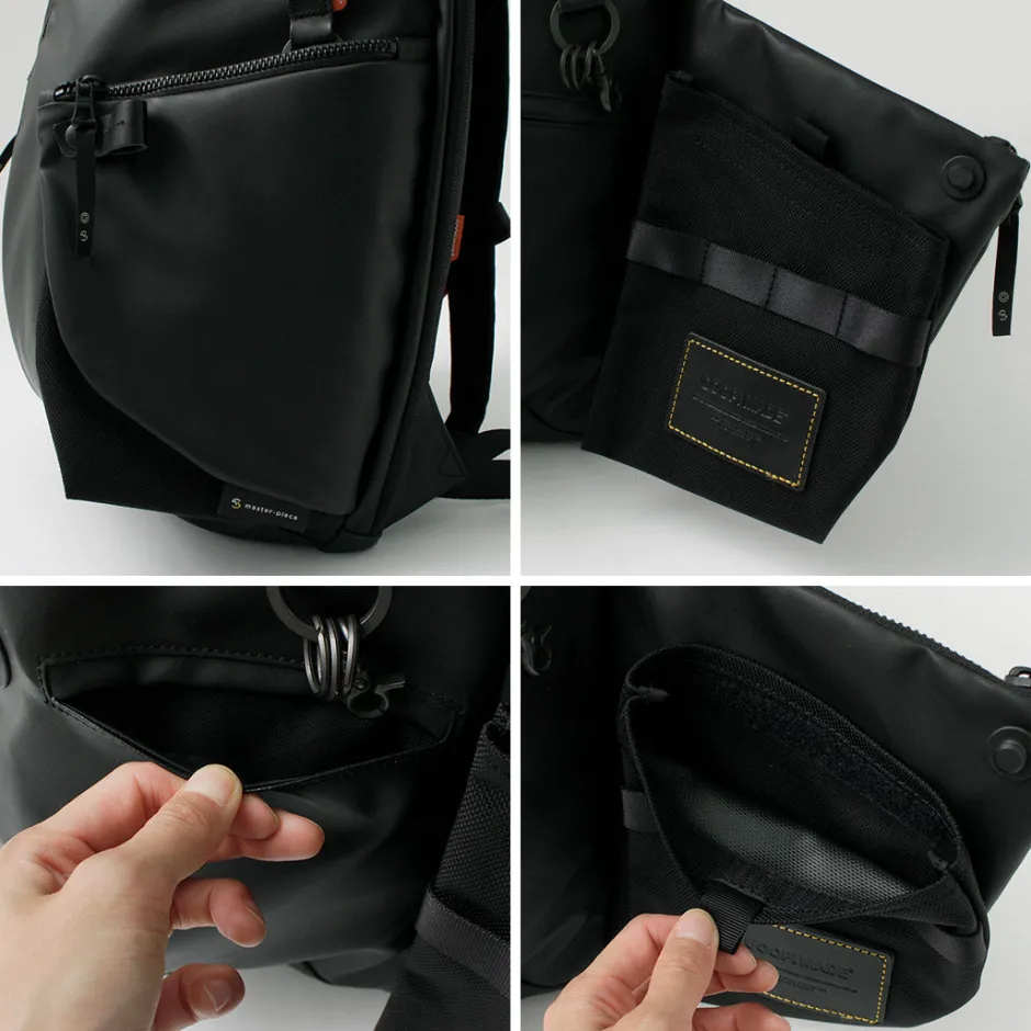 Backpacks^MASTER-PIECE / GOOPi MADE× Back Pack black