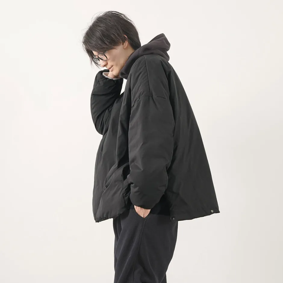 Down Wear^MIFFEW / Collarless Over Down Jacket black