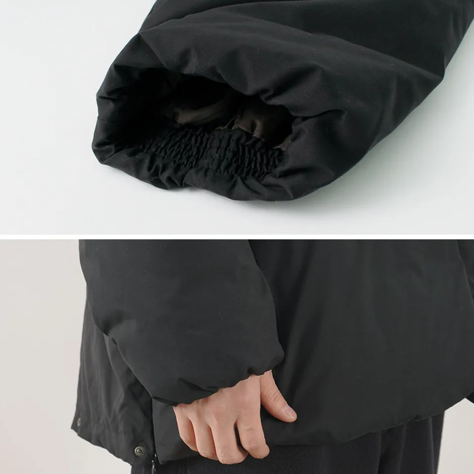 Down Wear^MIFFEW / Collarless Over Down Jacket black