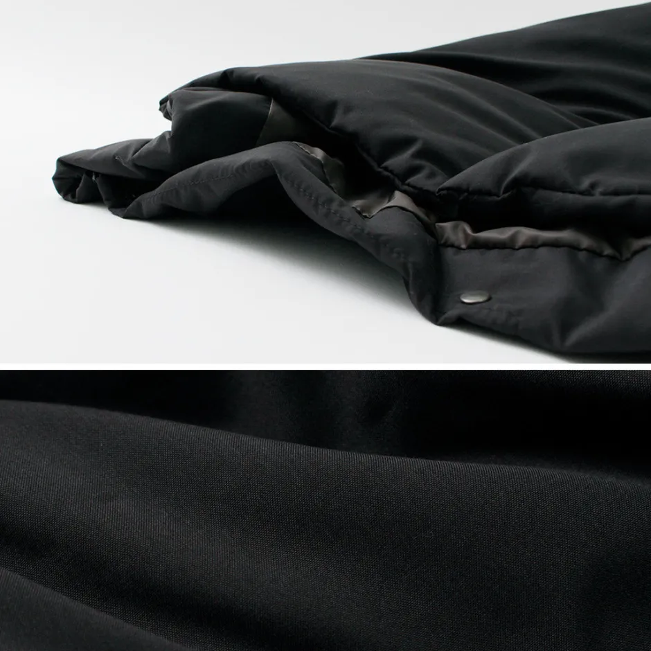 Down Wear^MIFFEW / Collarless Over Down Jacket black