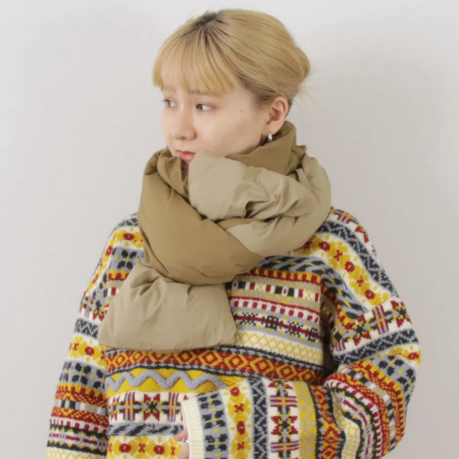 Scarfs^MIFFEW / Reversible Down Muffler