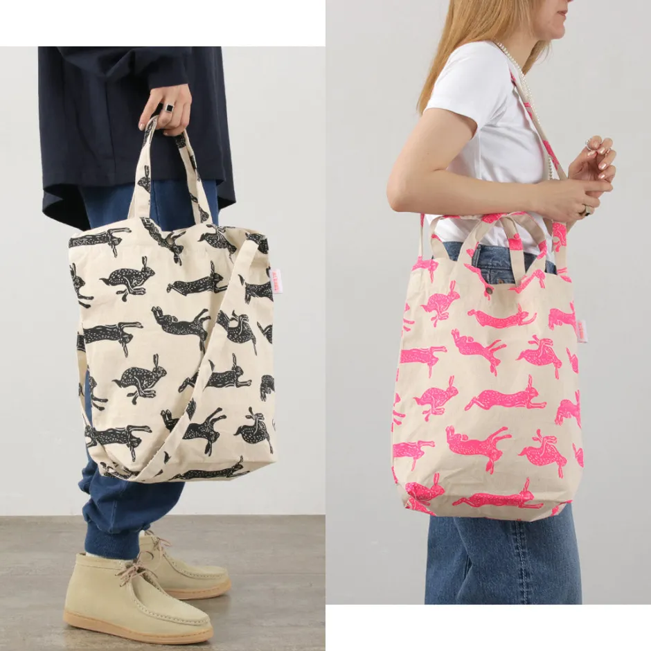 Tote Bags | Shoulder Bags^MIKAMI / Cotton twill sling tote bag