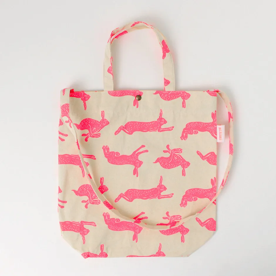 Tote Bags | Shoulder Bags^MIKAMI / Cotton twill sling tote bag