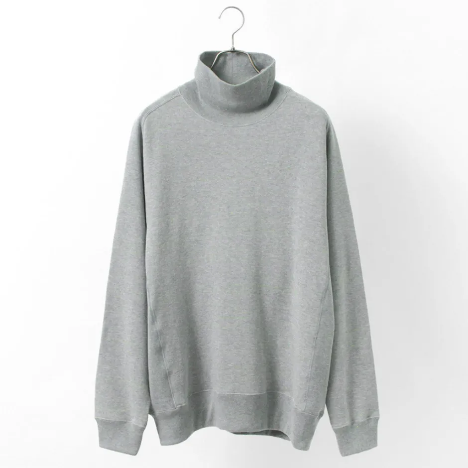 Sweatshirts^MOC T / Bespoke Neon Hanging Lined High Neck PO gray